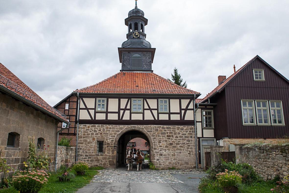 Ferienhaus "Am Staufenberg" Blankenburg  Exteriér fotografie